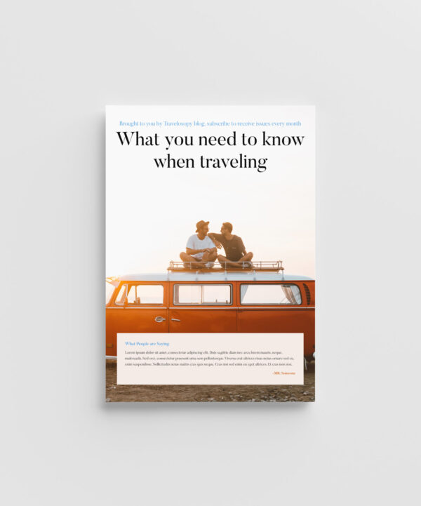 Traveling Tips